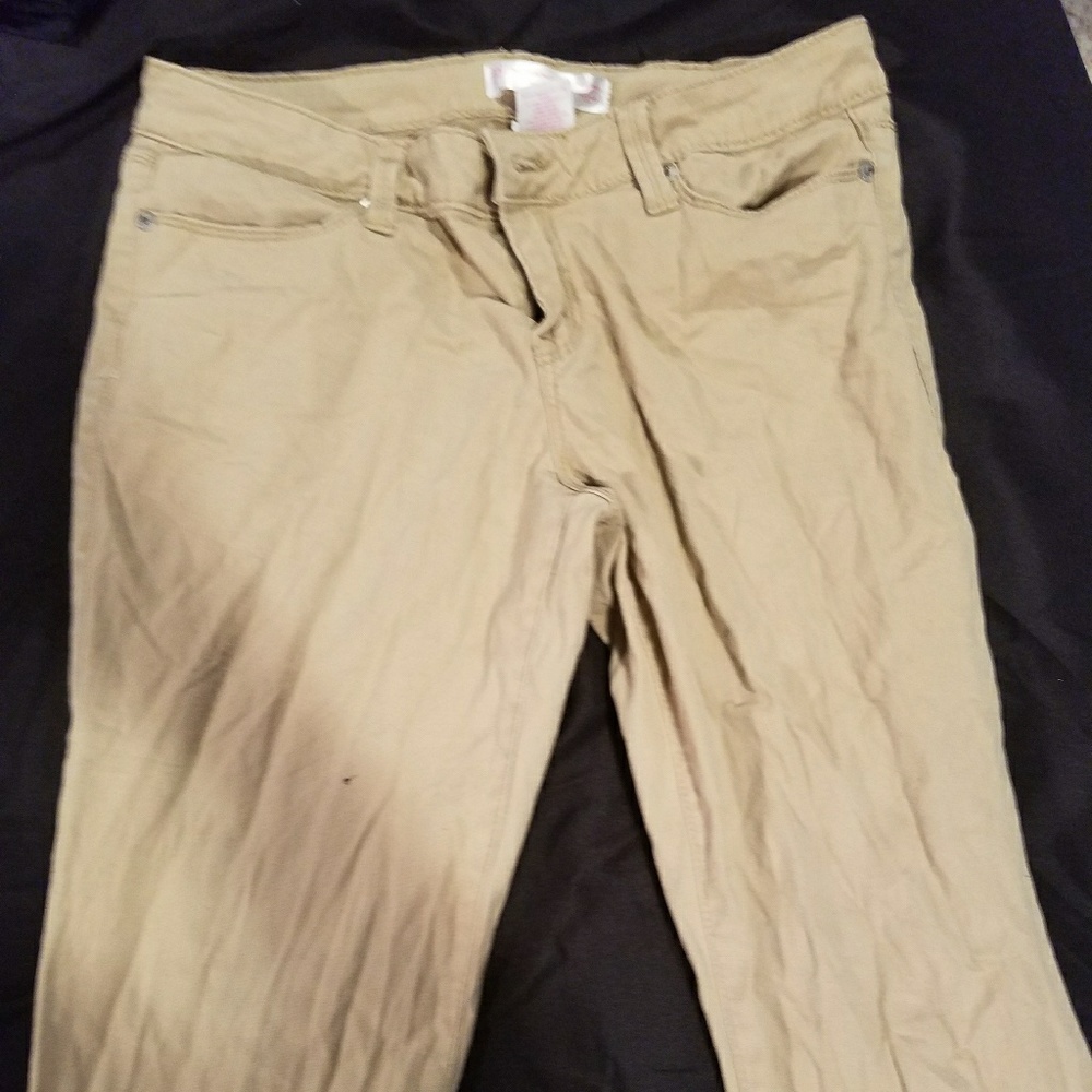 No boundaries skinny khaki pants